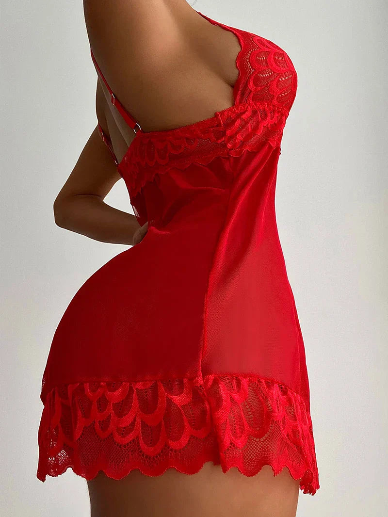 Koszula nocna z regulowanymi paskami