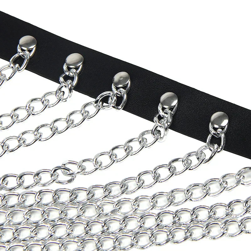 Harness na piersi z regulowanymi zapięciami