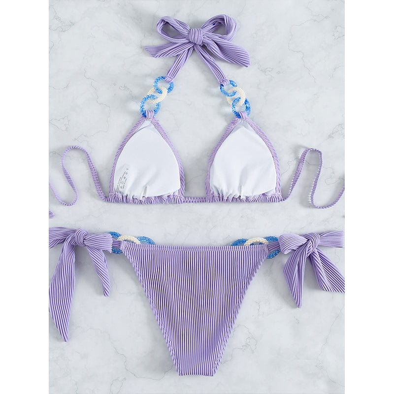 Bikini z regulowanym wiązaniem