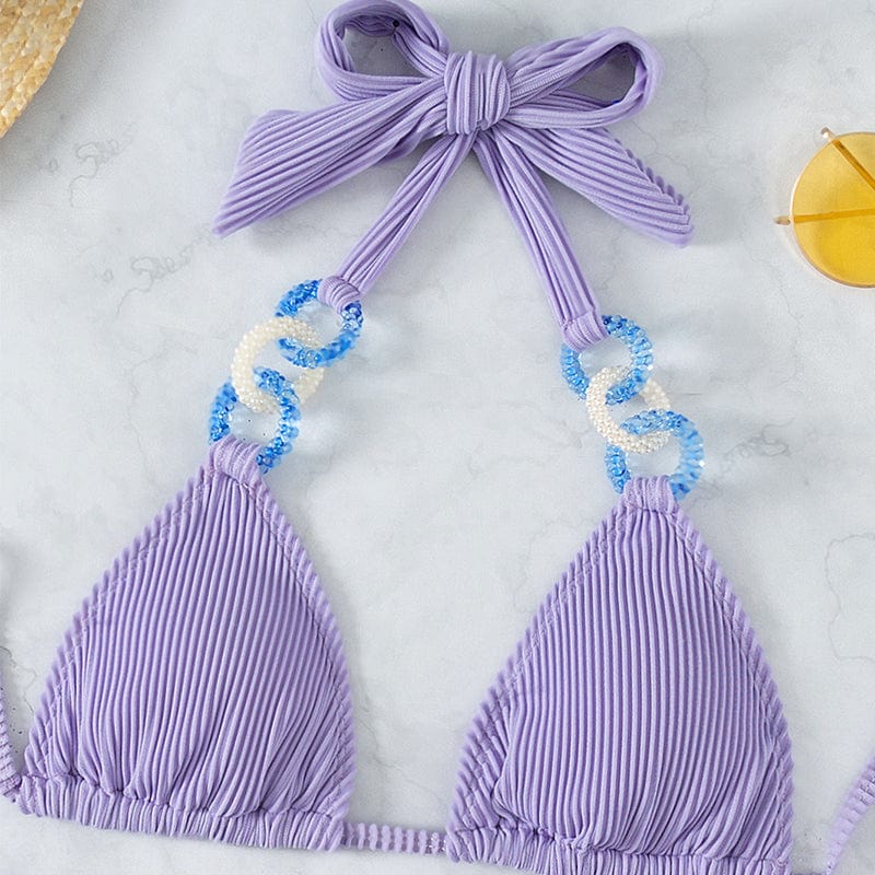 Bikini z regulowanym wiązaniem