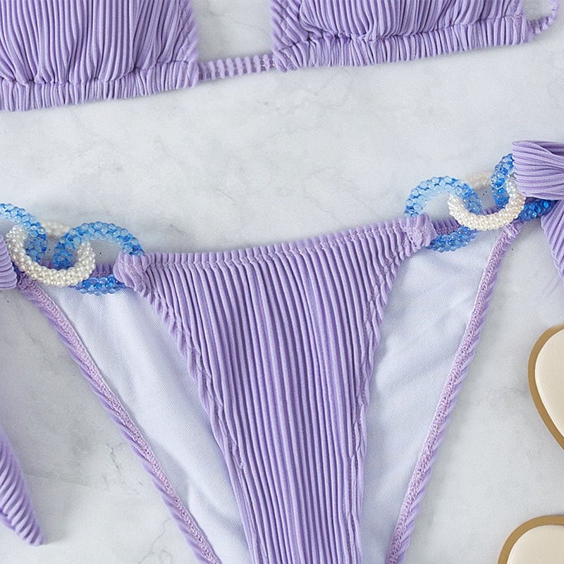Bikini z regulowanym wiązaniem