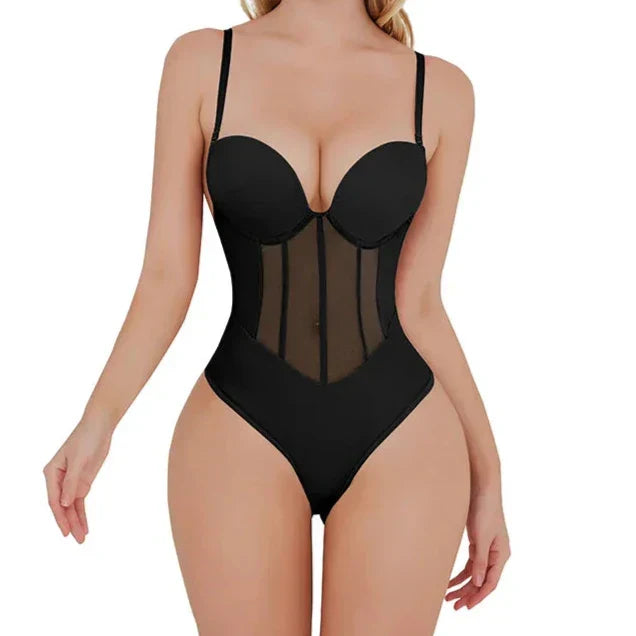 Body modelujące z regulowanymi ramiączkami