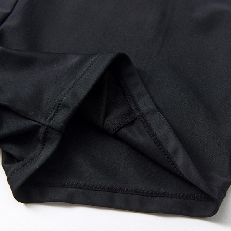 Czarne kąpielówki klasyczne dla chłopca