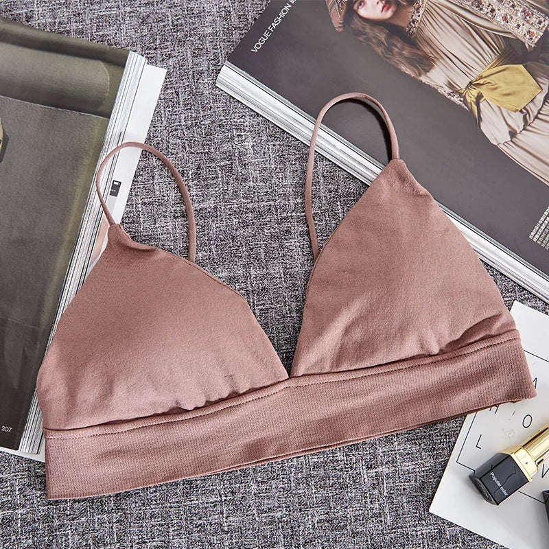 Miękki biustonosz bralette bez fiszbin
