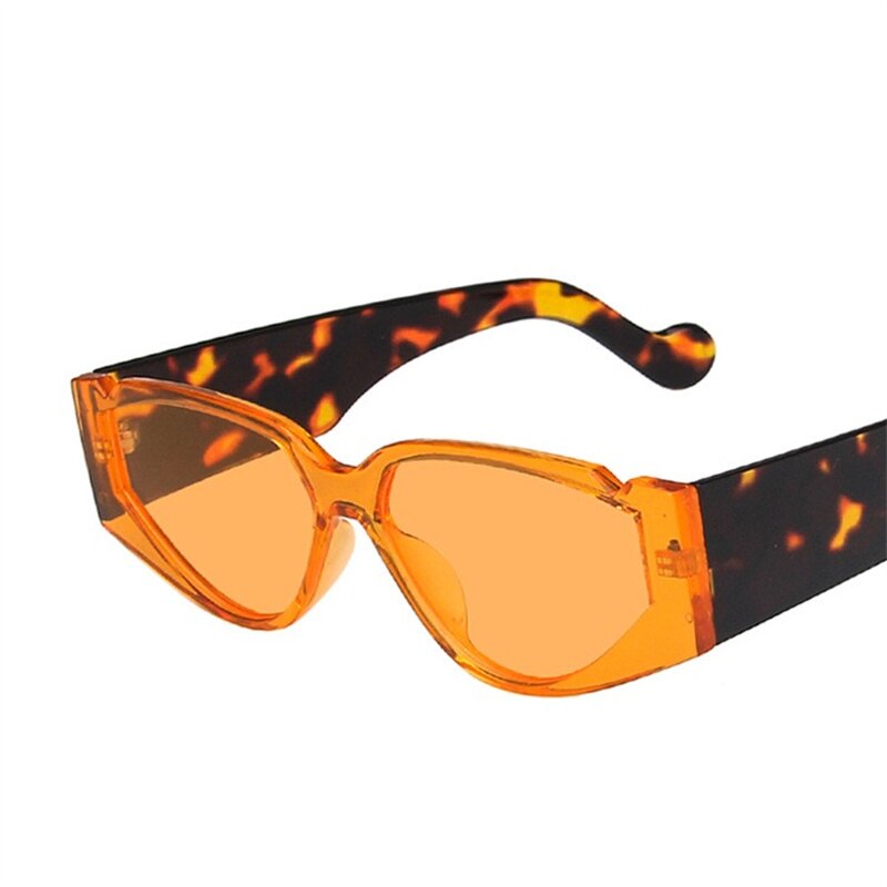 Nietypowe okulary przeciwsłoneczne unisex - Pomarańczowy / Uniwersalny