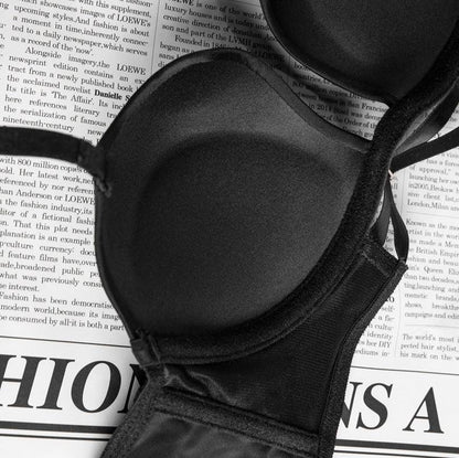 Biustonosz push-up z elastycznymi ramiączkami
