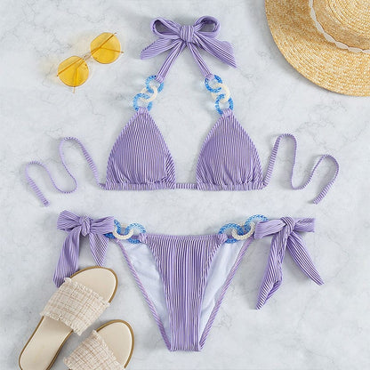 Bikini z regulowanym wiązaniem