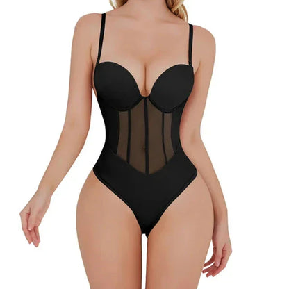 Body modelujące z regulowanymi ramiączkami