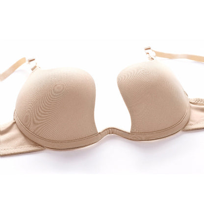 Biustonosz push-up z odważnym dekoltem plunge