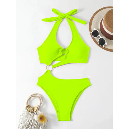 Monokini z asymetrycznym krojem