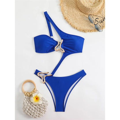 Monokini z regulowanymi paskami