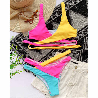 Bikini dwuczęściowe z regulacją