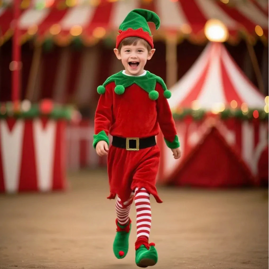 Dziecięcy strój świątecznego elfa