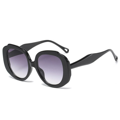 Damskie duże okulary przeciwsłoneczne z grubymi oprawkami Staci