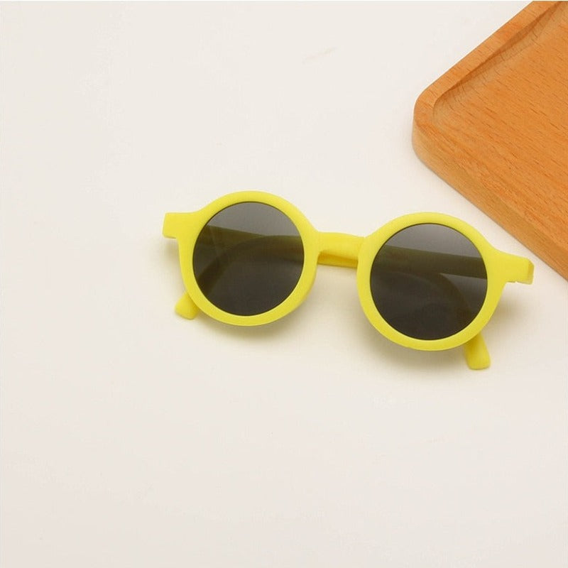 Dziecięce składane okulary przeciwsłoneczne Kaley - Żółty / Uniwersalny
