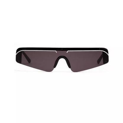Futurystyczne okulary przeciwsłoneczne Jodie - Czarny / Uniwersalny