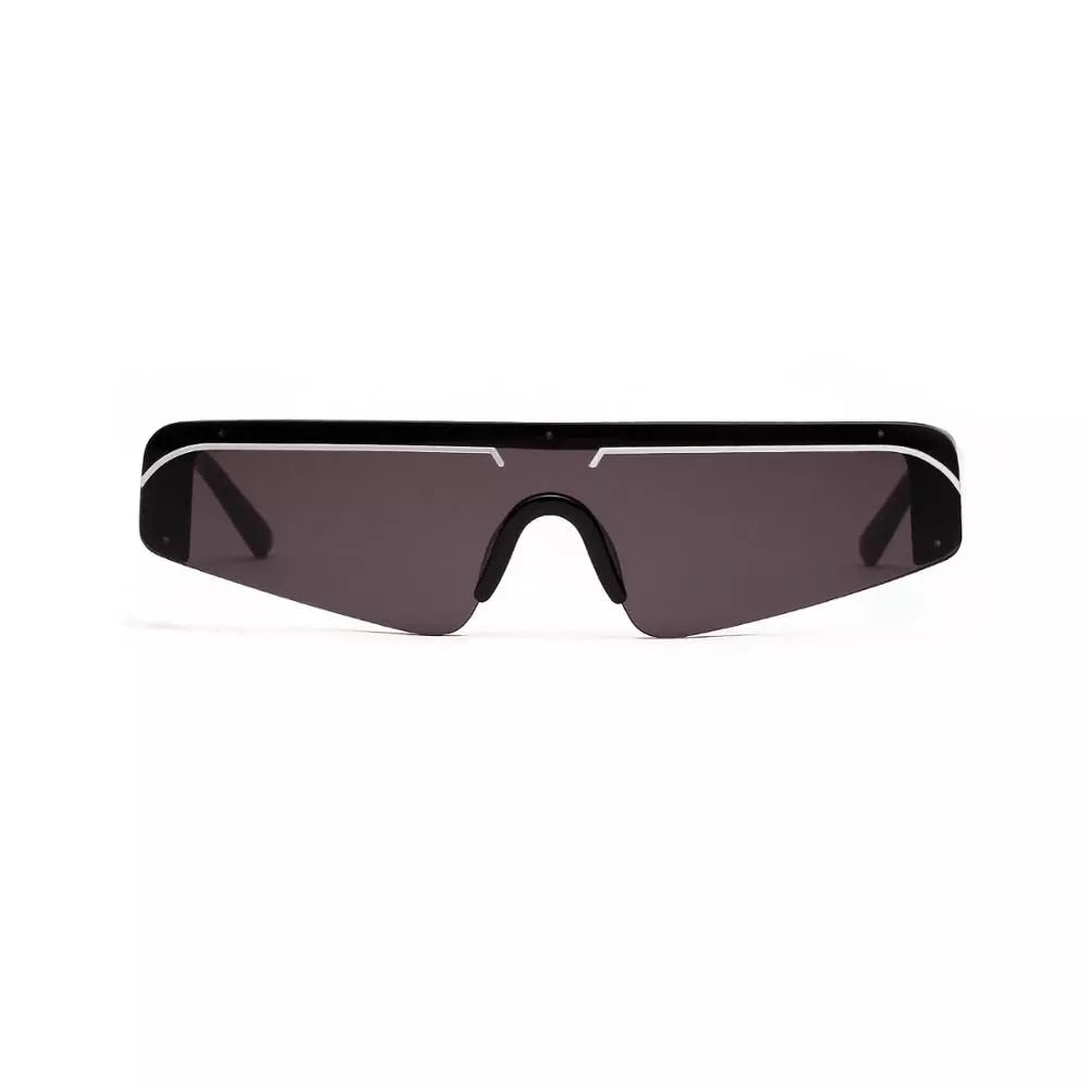 Futurystyczne okulary przeciwsłoneczne - Czarny / Uniwersalny