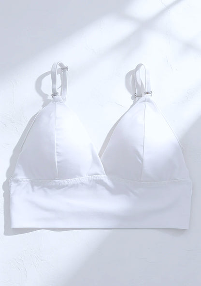 Biustonosz bralette z obniżonym zapięciem