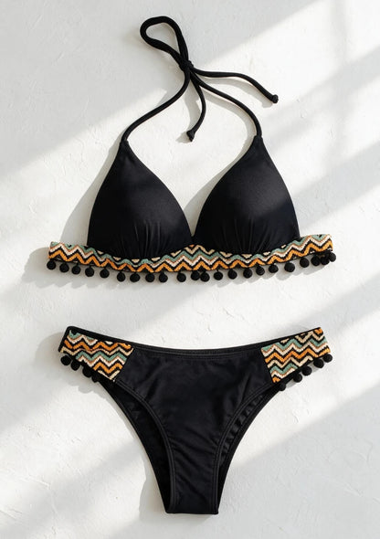 Bikini kąpielowe z usztywnianymi miseczkami