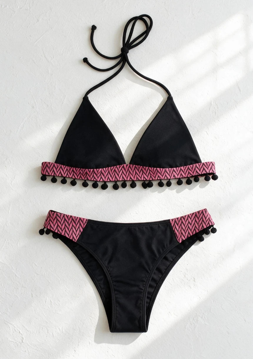Bikini kąpielowe z usztywnianymi miseczkami