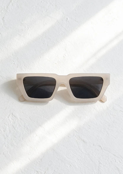 Prostokątne okulary przeciwsłoneczne unisex
