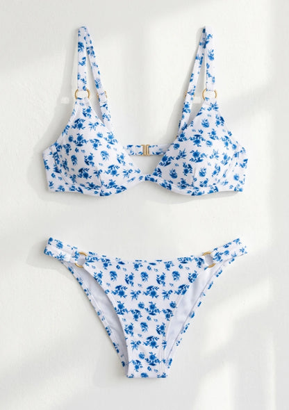 Dwuczęściowe bikini z regulacją