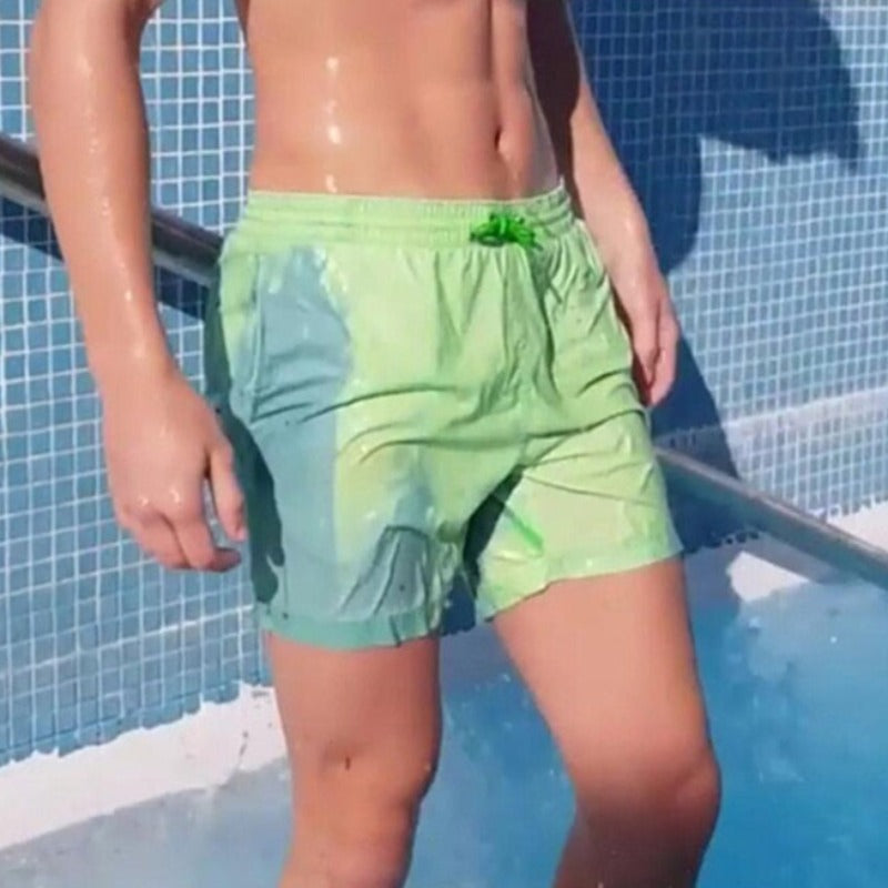 Męskie szorty kąpielowe zmieniające kolor Anthony